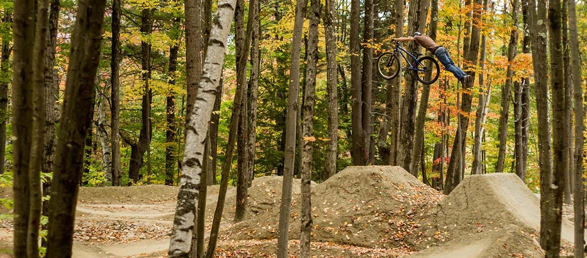 dirt jump trail