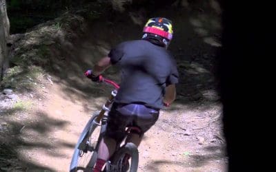 Greg Watts tearin' up the mountain at Spring Training