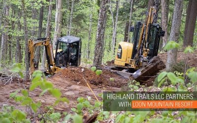 DOWNHILL MTB AT LOON MOUNTAIN: BUILT BY HIGHLAND TRAILS