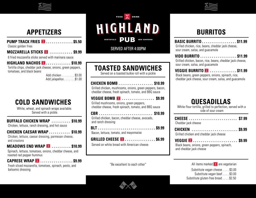 pub-menu-front-2022-copy-highland-mountain-bike-park
