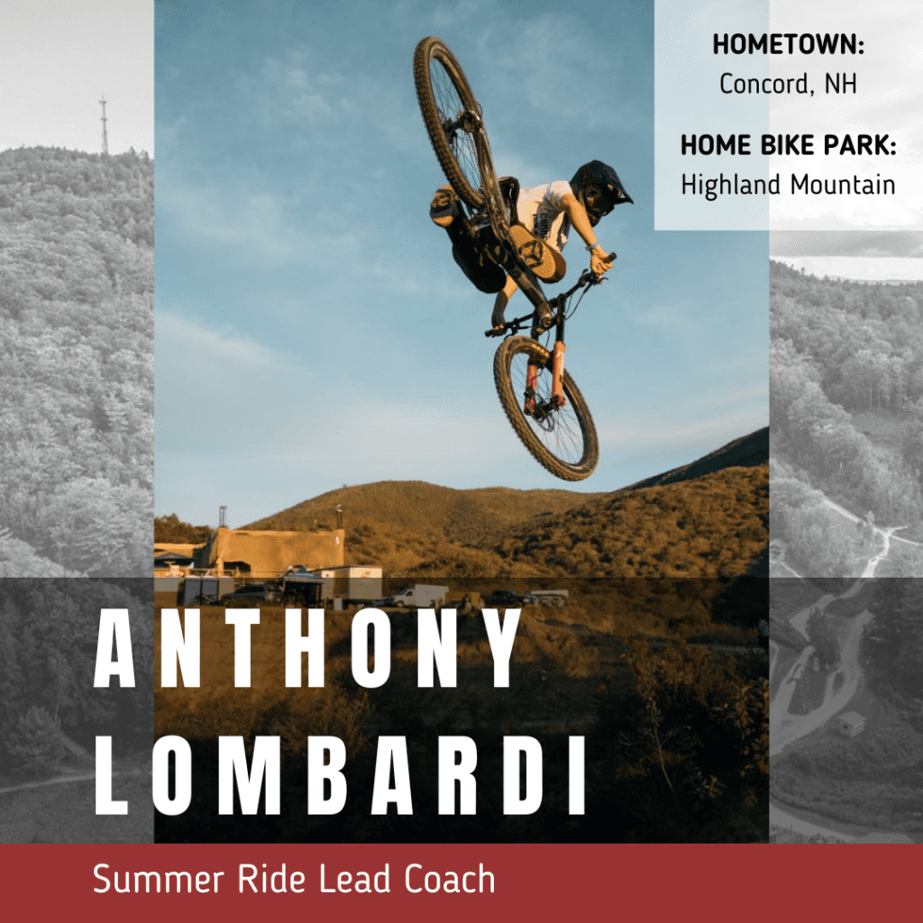 Anthony Lombardi - Mountain Bike Camp Coach
