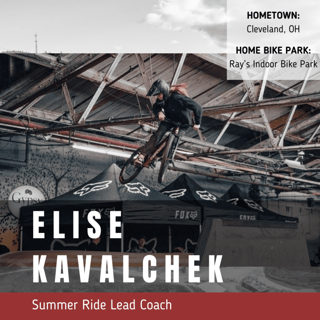 Elise Kavalchek - Mountain Bike camp Coach