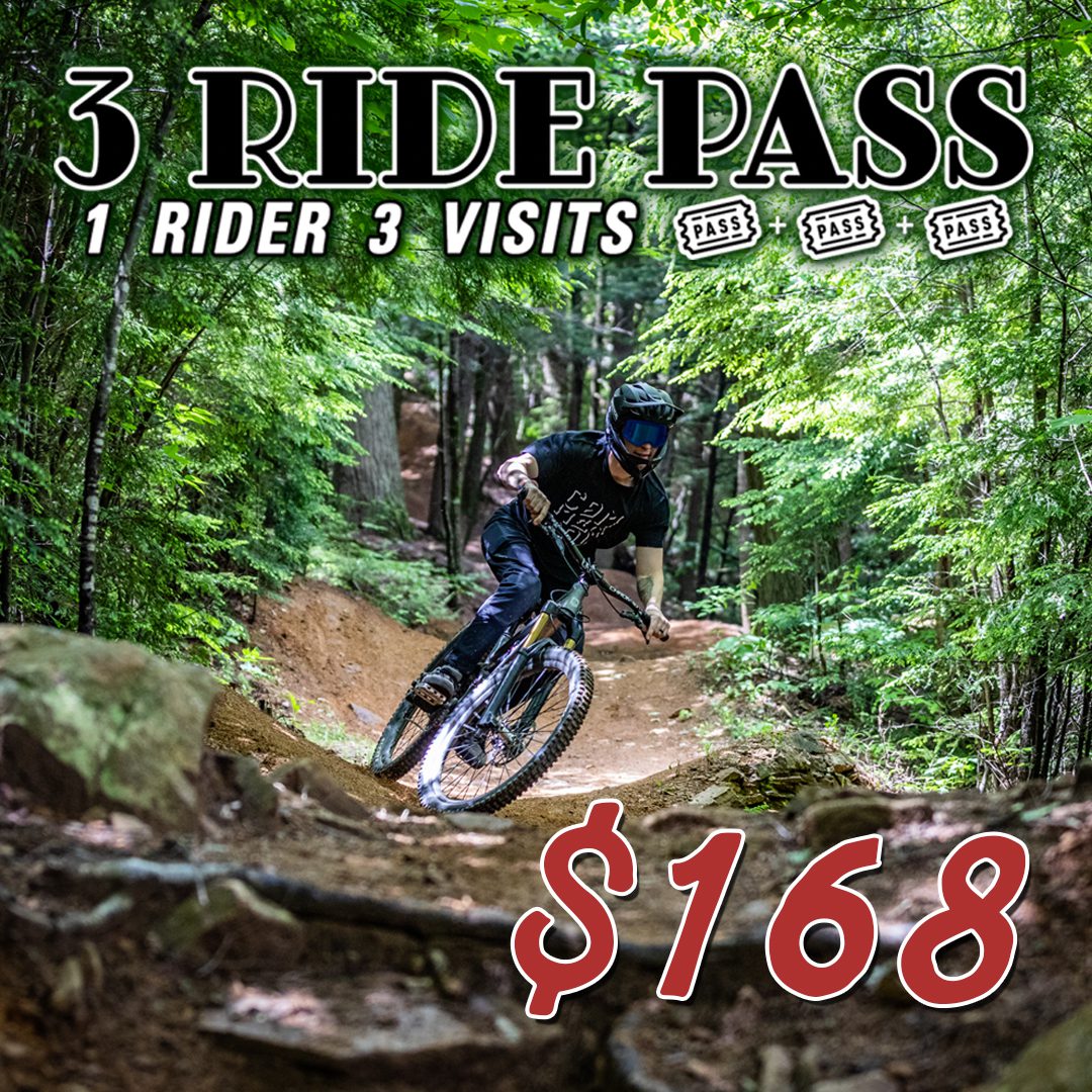 3 Ride Pass - $134